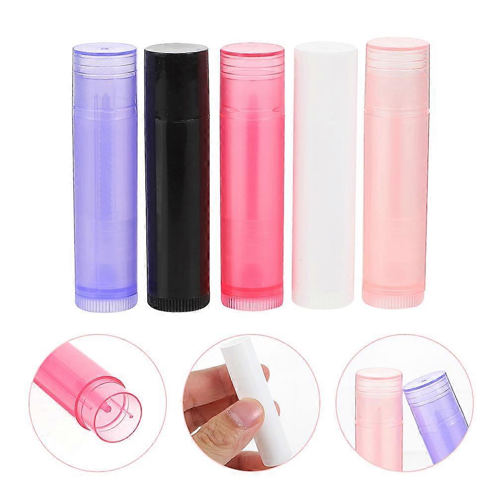40 Pcs Clear Lip Balm Lip Gloss Tubes Lip Balm Containers Lip Gloss Holder Chapstick Tubes Diy Lipstick Tube