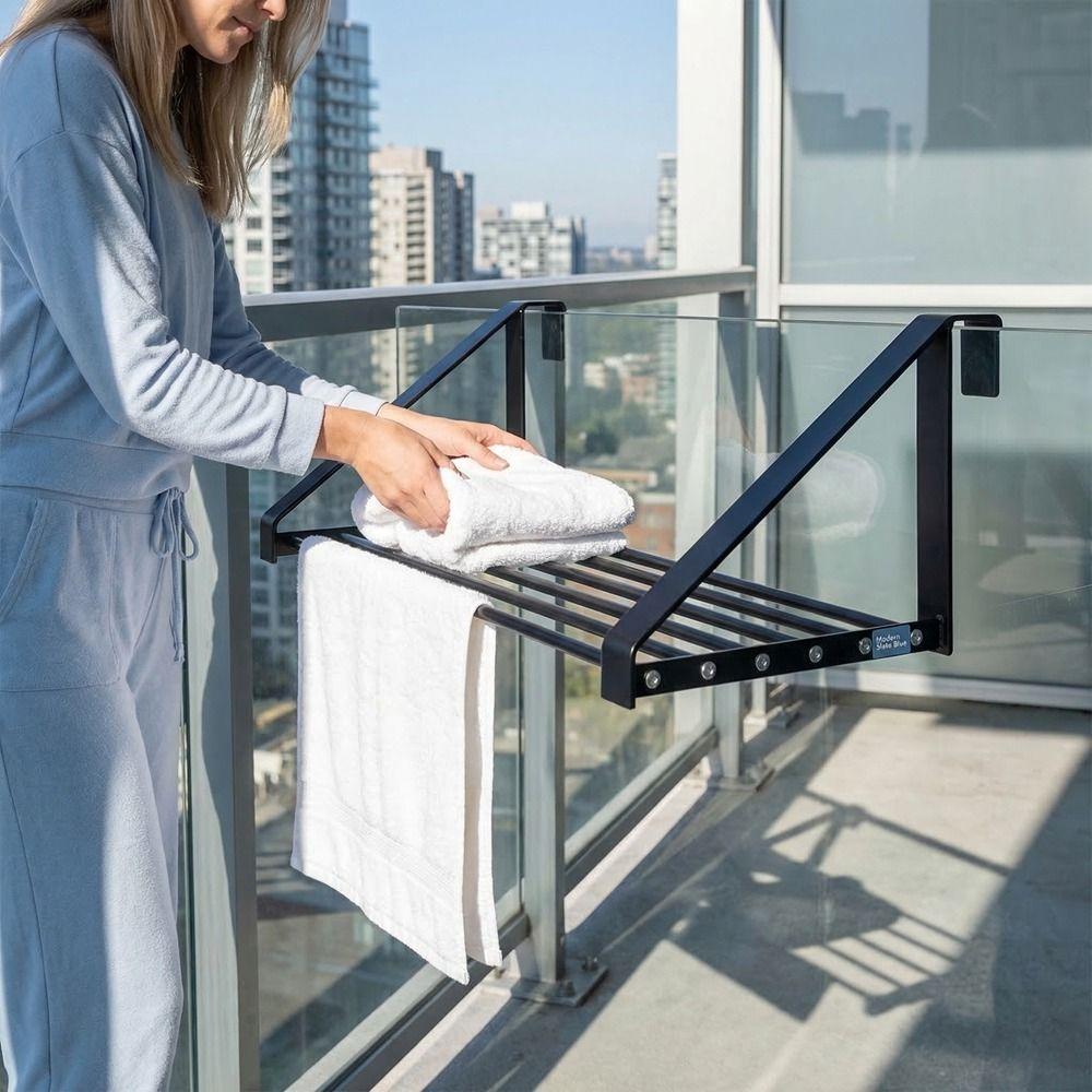 Großer Kleiderständer Platzsparender Schuhständer Pflanzenregal für Balkon