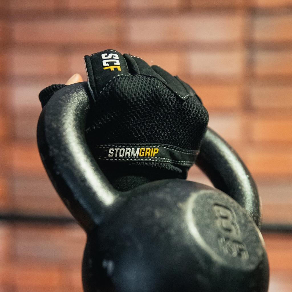 StormCloud FG-1 Gym Training Gloves Black/Grey L