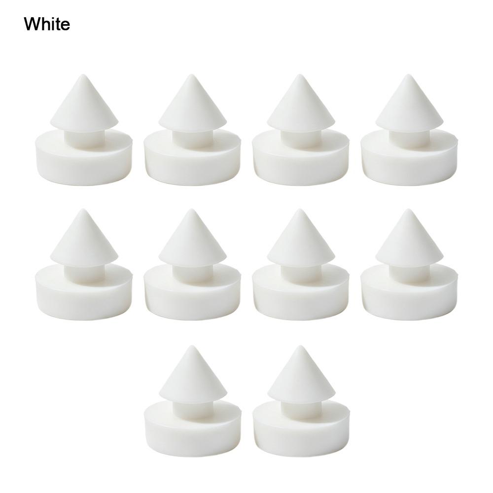 10Pcs 12*12mm Rubber Nail Plug Anti Collision Elevator Door Stopper Security Shock Absorption