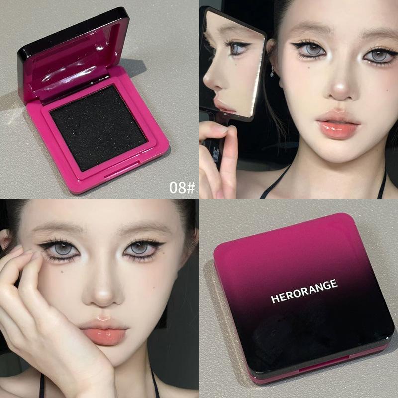 Youth Monochrome Eye Shadow Palette: Pearlescent Glitter, Shimmer, Matte, Long-Lasting Pigment, Natural Contours