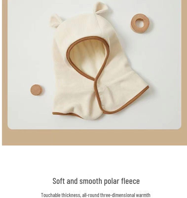 Autumn & Winter Infant Hooded Scarf Hat - Cute & Warm for Toddlers