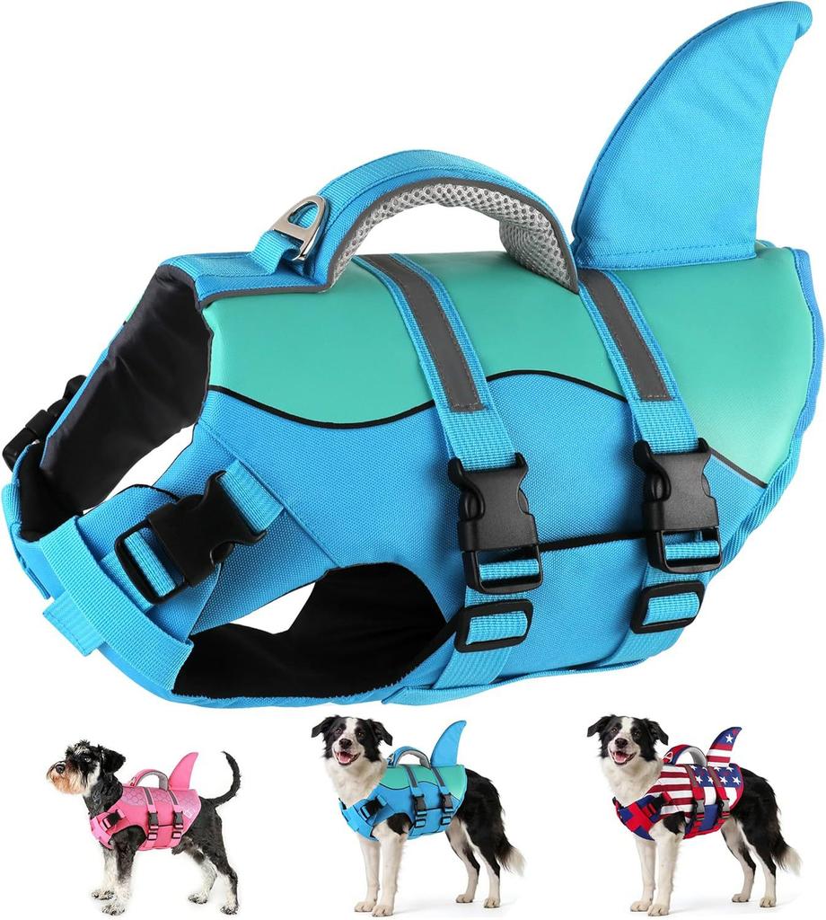 Dog Swimming Suit, Life Jacket, Dog Shark-shaped Swimming Suit, Pet Supplies