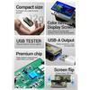 Digital Voltmeter Ammeter ANENG P01 USB Tester Meter 4V-30V Capacity Energy Temperature Fast Power Detector