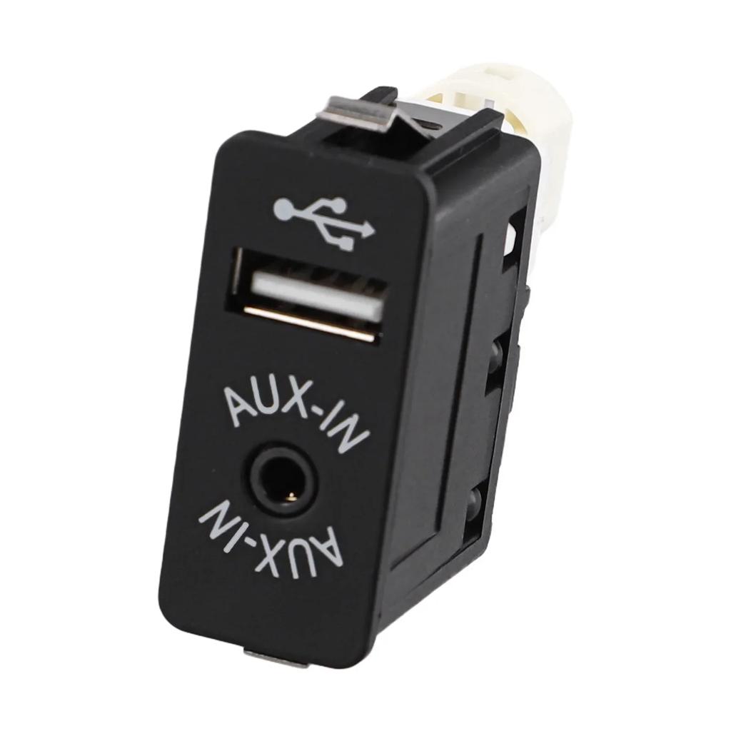 Convenient USB AUX In Socket Port Plug for BMW 1 3 5 Series E60 E61 E81 E87 E90 E91 Enjoy Seamless Audio Experience
