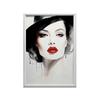 Portrait of Delicacy Portrait of Delicacy, 30X40 Cm, Gold Aluminum Frame, 230 Gsm Matte Paper