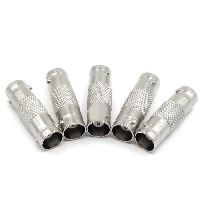 Pack of 10 BNC Female to Female BNC Connector Coupler Extend Cable for CCTV Camera Survelliance System Broadcast