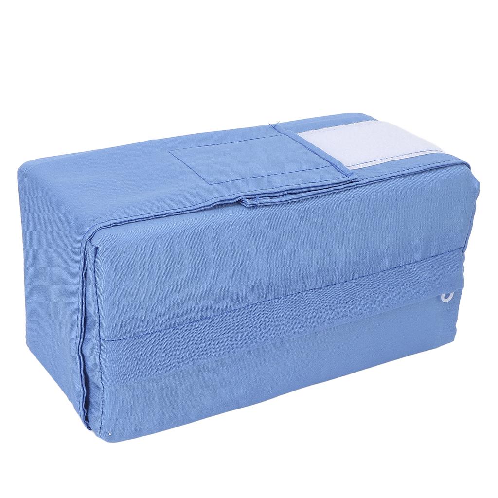 Side Sleeping Leg Pillow Soft Sponge Detachable Reduce Pressure Joint Fixation Knee Pillow with StrapBlue