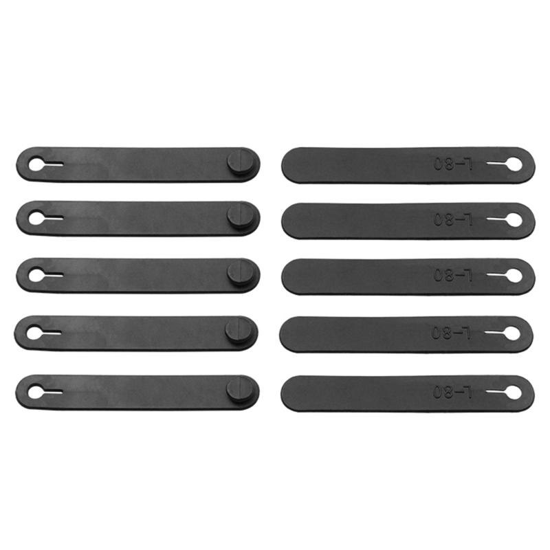 

Многоразовые кабельные стяжки, регулируемые резиновые органайзеры для шнуров, управление зарядным шнуром для мотоциклетного кабеля для наушников и передачи данных 1