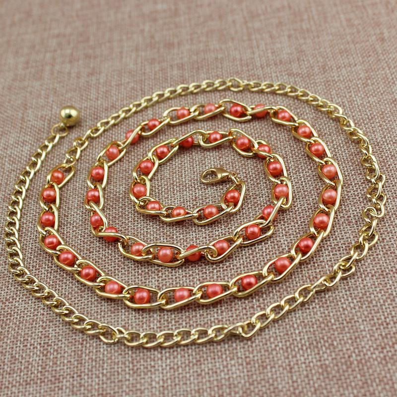 Pearl Chain Wild Fine Waist Chain Metal Chain Wild Fine Waist Chain