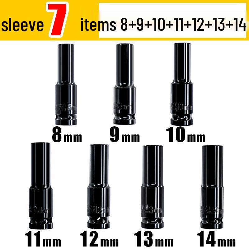 Electric Hex Wrench & Screwdriver Set, 8-32mm - Includes Socket Head, Extension, Air Gun, & Copper Components