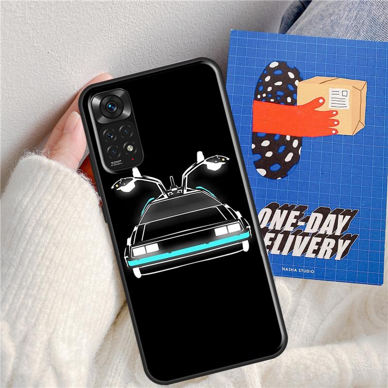 Back to the Future Cool Case For Xiaomi Redmi Note 11 9 8 10 Pro Note 11S 9S 10S Cover For Redmi 9 10 9A 9C 10C