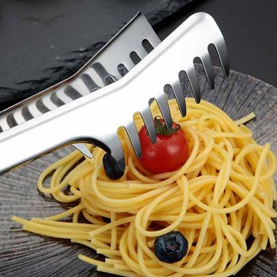 Stainless Steel Noodles Clip Food Comb Spaghetti Tongs Pasta Clip Food Holder