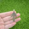 Tiwaz Rune Victory Amulet Odin Raven Pendant Norse God Warrior Necklace for Men