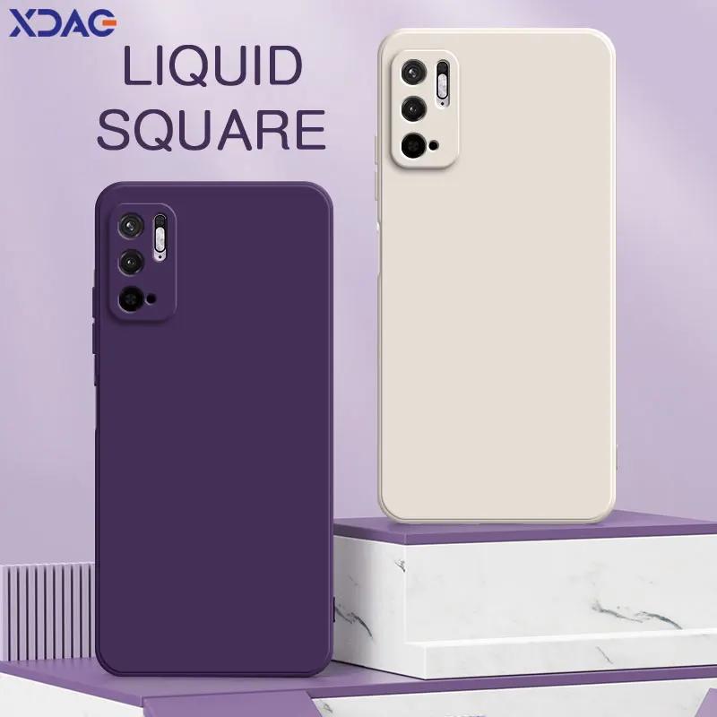 

Квадратный жидкий силиконовый чехол для Xiaomi Redmi Note 10 Pro 5G Чехол для мобильного телефона Мягкие водонепроницаемые аксессуары Сумка для Note10 10Pro