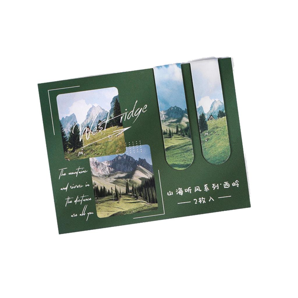 Literary Pattern Page Marker Magnetic Bookmarks Chinoiserie Book Markers Reading Supplies Magnetic Page Clips