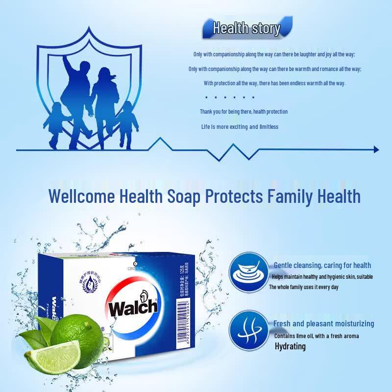 Walch Bar Soap 125g X 4 Pack