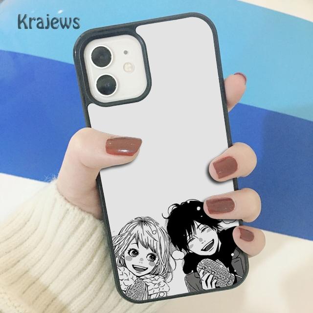 Krajews Ao Haru Fahrt Liebe Weiche Telefon Fall Abdeckung Für iPhone 14 5 SE 6s 7 8 plus X XR XS 11 12 13 pro max Samsung S21 S22 ultra