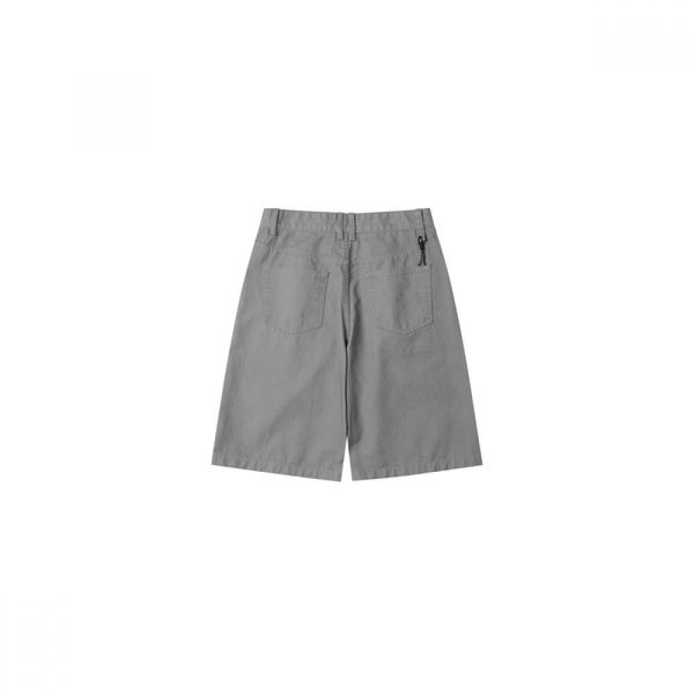 Light Gray Dying Shorts Cqpam25411gyl