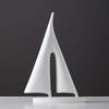 Ship Decorative Figurine White Large 28cm - Sailboat, Boat, Yacht