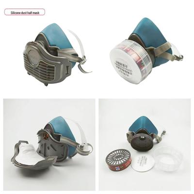 3200 Dust & Gas Mask: Half Facepiece with Organic Gas & Formaldehyde Protection Filter