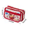 High Value Cute Puppy Pencil Case Large Capacity Multi-layer Stationery Storage Bag Pen Box School Supplies