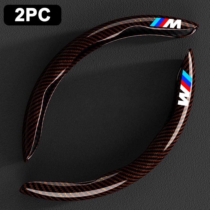 Car Carbon Fiber Steering Wheel Cover For BMW M M3 M4 M5 X1 X3 X5 X7 F25 F15 F10 F20 F01 G20 G30 F30 G01 G05 E36 E39 E46 E60 E90