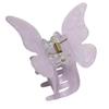 Transparent Clip Purple Butterfly Hairpin Ladies Acrylic Hairpin Sweet Accessories Beauty Styling Tools
