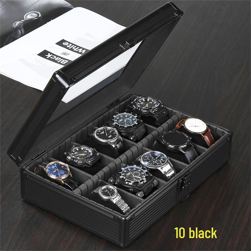 Aluminum Alloy Watch Display and Storage Box