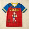 Kids Rex Football Jersey T‑Shirt Toy Story Print Short Sleeve Sport Tee Boys Girls Cartoon Anime Sportswear Casual Children Tops