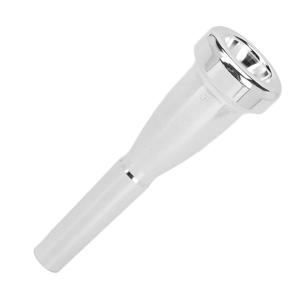 Trumpet Mouthpiece 5C Brass Silver Plating Wind Musical Instrument Parts Accessories