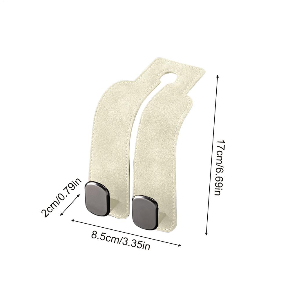 Car Seat Back Hook 2 In 1 Universal Car Seat Headrest Hooks Rear Car Bag Storage Hook Auto Back Seat Organizer Hanger