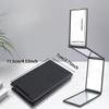 4 Way Mirror 360 Degree Handheld Desktop Portable Foldable Makeup Mirror For Self Hair Cutting Makeup Mirror Convenient and prac