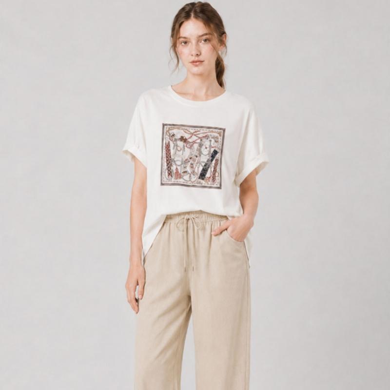 Maribon Graphic Loose FiT T shirT Choose 1 From 3 sTyles