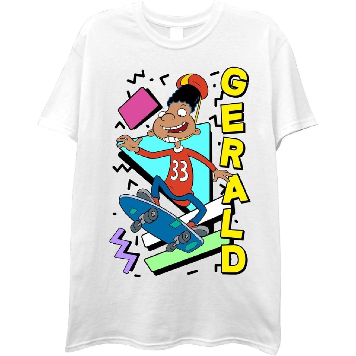 Мужская классическая футболка Nickelodeon 90-х - Рапунцель, Эй, Арнольд!, Всё это - Винтажная футболка S