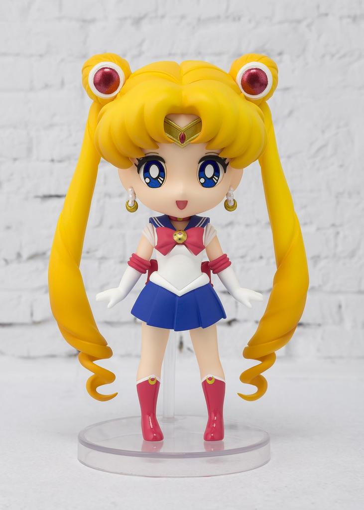 Figuarts mini Sailor Moon Sailor Moon 90mm malt bevegelig figur (videresalg versjon) ca. PVC og ABS