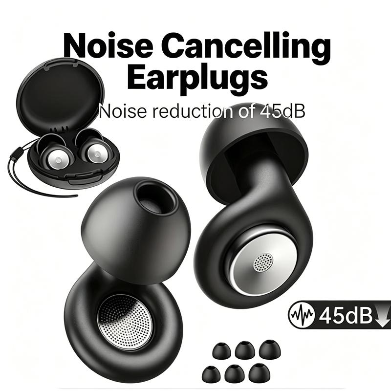 Xiaomi HT001-Ear Plugs for Sleeping 45dB Noise Cancelling EarPlugs for Noise Reduction & Snoring,Concerts,Earplugs for Sleep