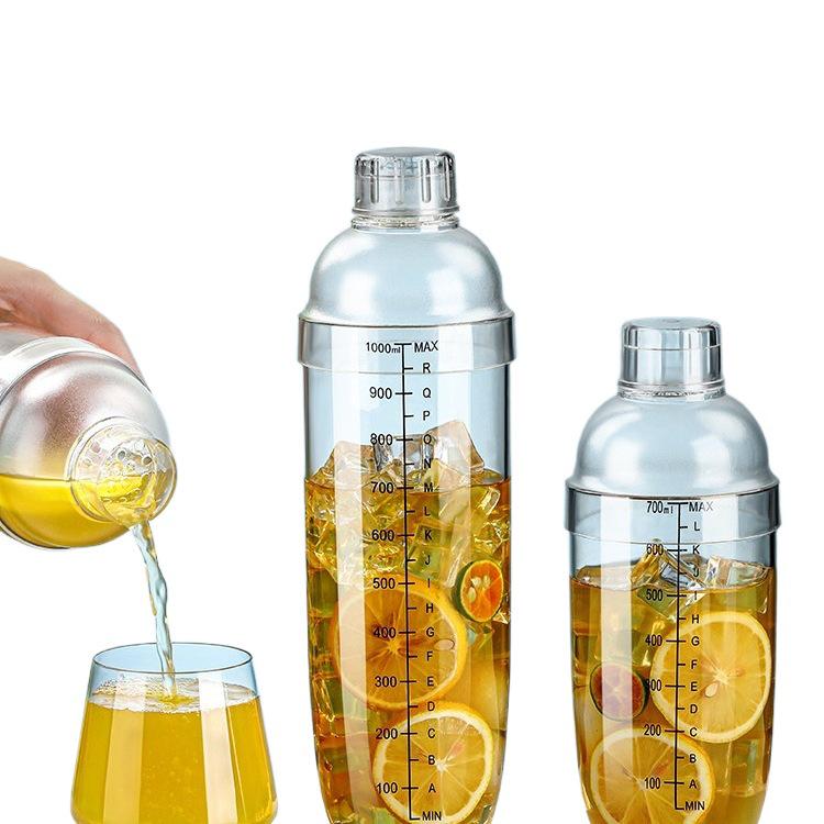 Shaker Manual Whipping Tool for Lemon and Milk Tea - Thickened Full Set for Home, Tea Shop, or Street Stall