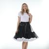 Adult Lolita Super Puffy Hexagonal Mesh Skirt Petticoat for Cosplay Dance