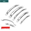Stainless Steel Curved Pull Handle for Kitchen Cabinets, Wardrobe Doors, and Chopping Boards