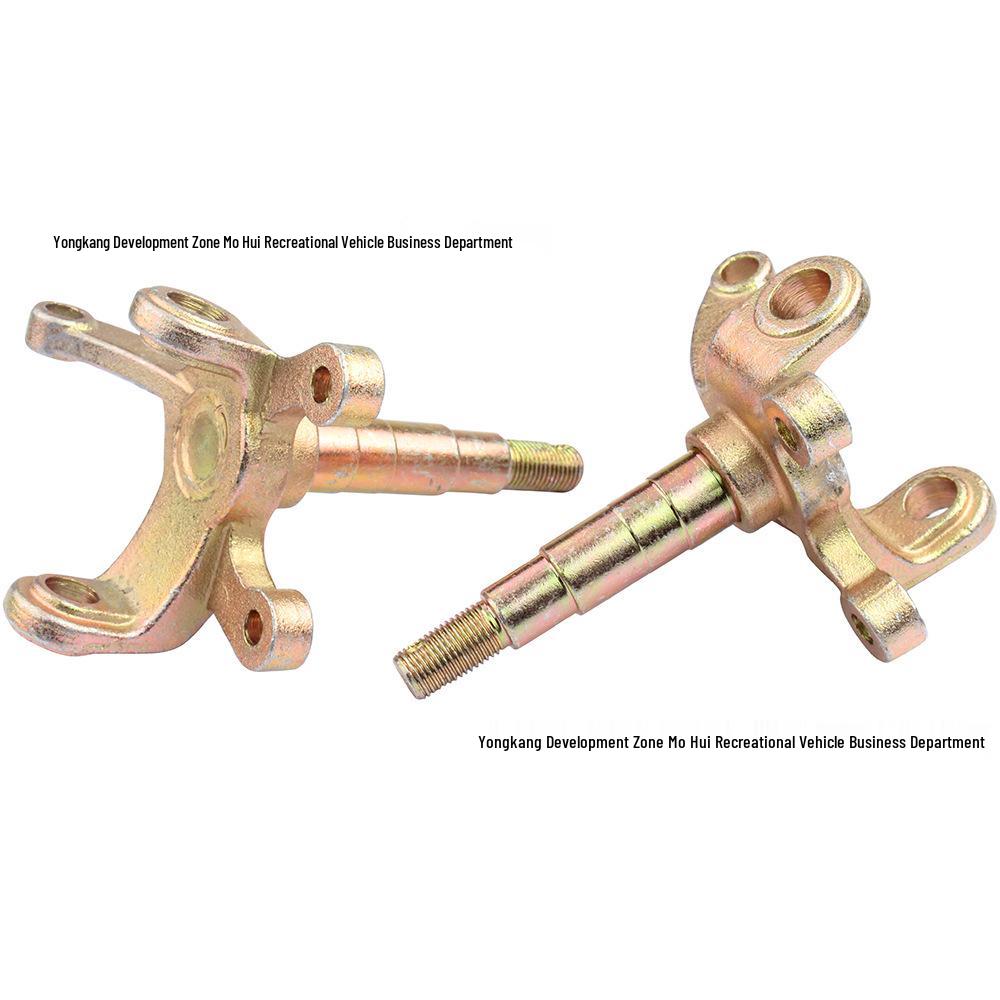 ATV Beach Buggy Kart Steering Knuckle Strut Spindle for 125CC-250CC, Left & Right Kingpins