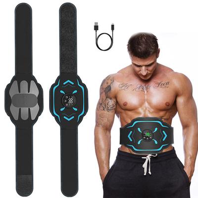 Elektrischer Schlankheitsgürtel EMS-Massage Fitness Muskelstimulator Bauchmuskeltrainer Abnehmen Vibrierendes Fitnessmassagegerät