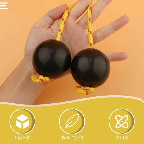 Asalato Pachika Musikinstrument, Asalato Maracas, Musik zur Konzentrationsverbesserung, Perkussionsinstrument, Volksinstrument, Kleines Perkussionsinstrument