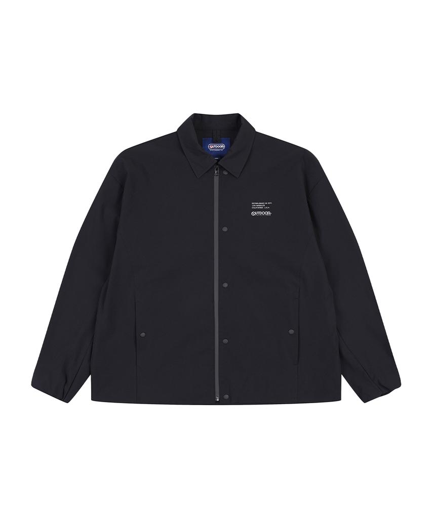 Outdoor Products Zip-Up Coach Jumper (Black)