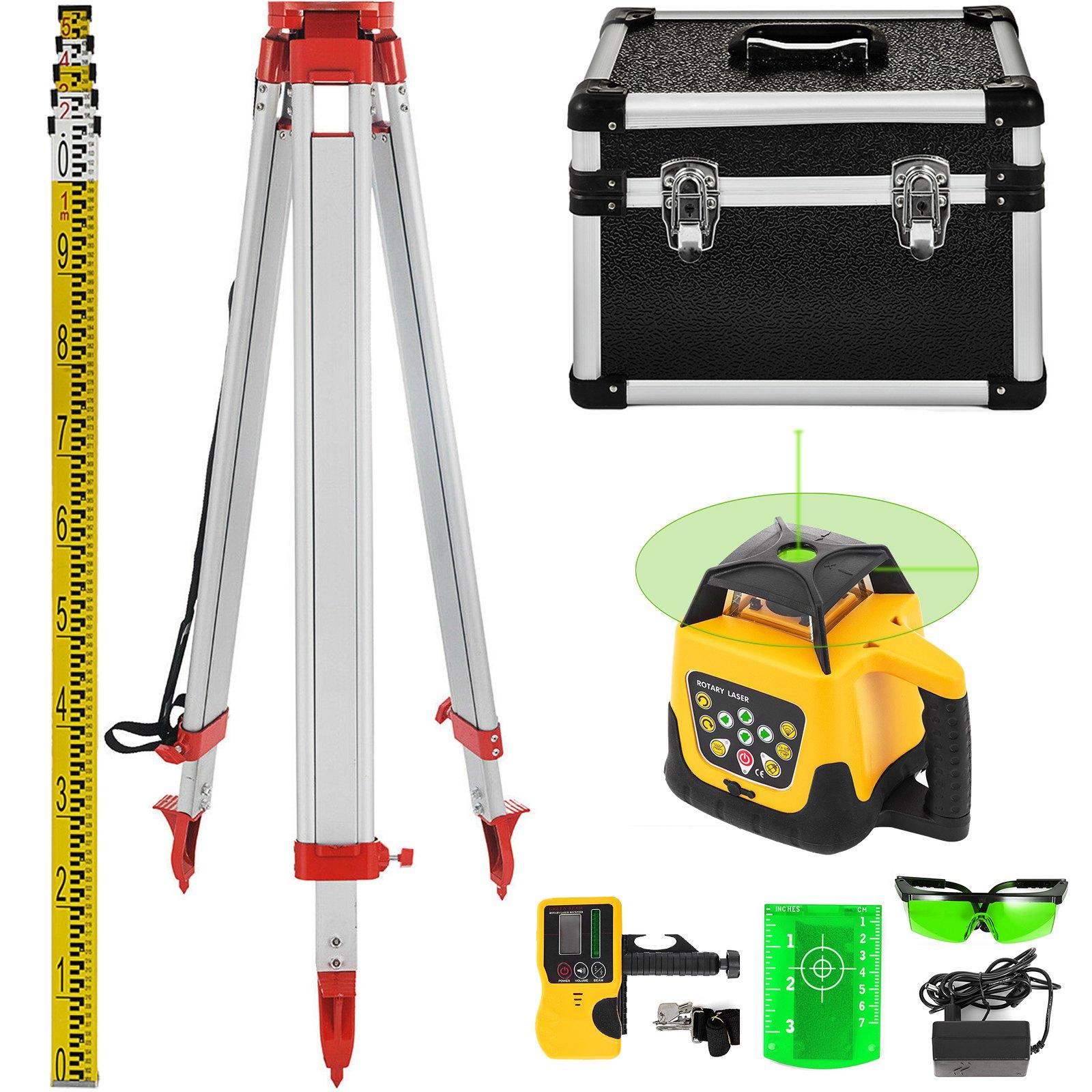 VEVOR Rotary Green Laser Kit 500M+1