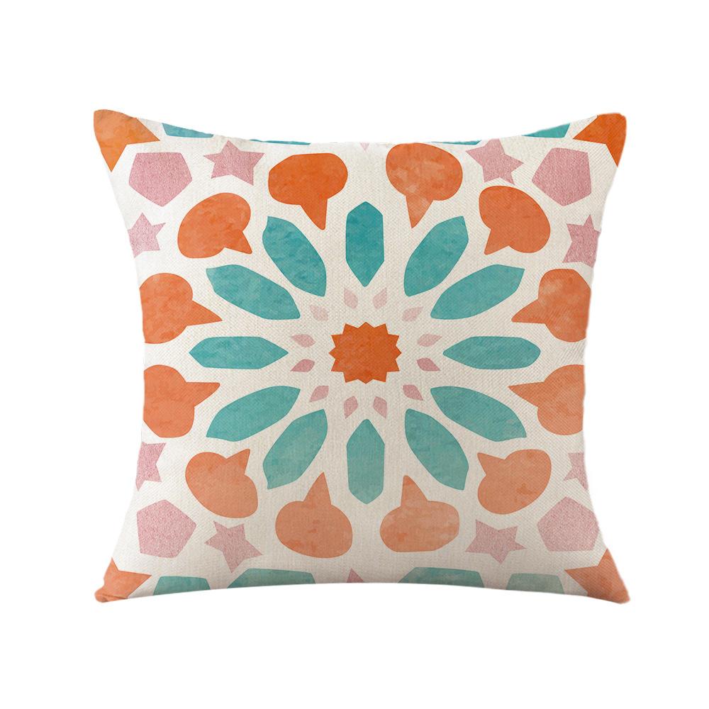 Bohemian Pillow New Home Square Sofa Pillow Bedside Cushion Pillow Cover