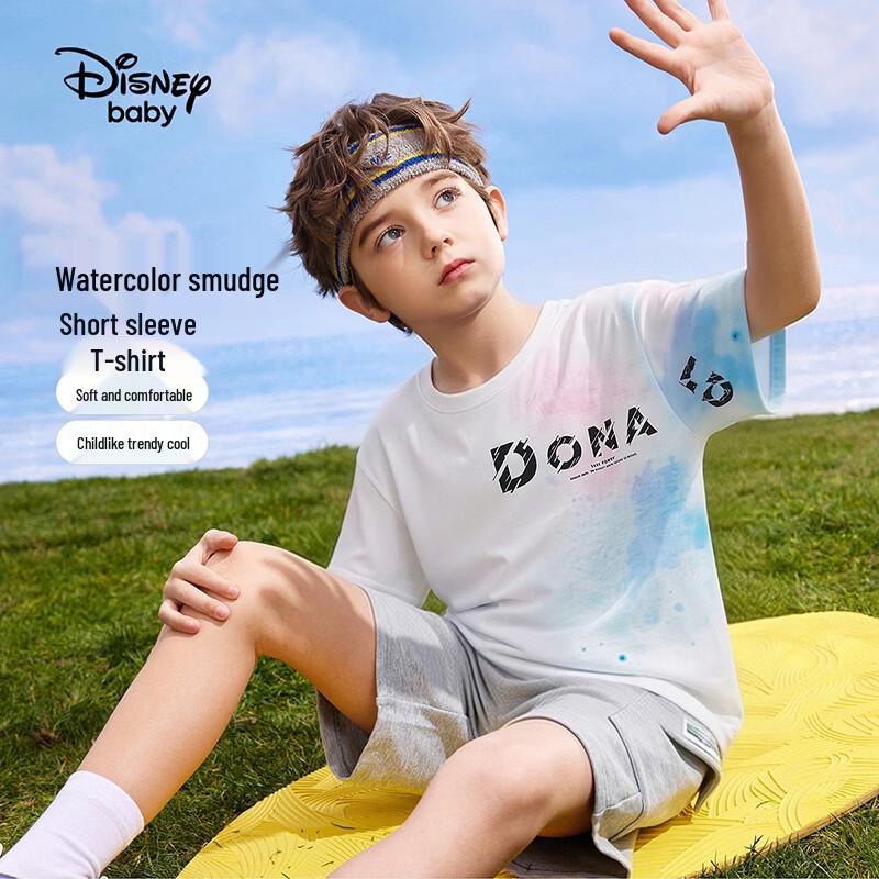 Disney Boys  Striped Short-Sleeve T-Shirt 130