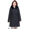 Ronghua Damen Winter Lange Baumwoll-Steppjacke 2025