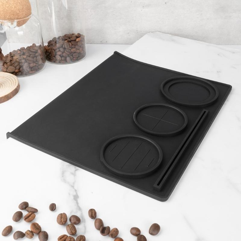 Practical Silicone Coffee Tamper Mat Espresso Silicone Mat Coffee Pad Silicone Pad Mat Espresso Coffee Tamper Mat
