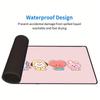Kawaii Friends Collection Large Gaming Mouse Pad Nonslip Rubber Base Waterproof Desk Mat For Office Pc Laptop